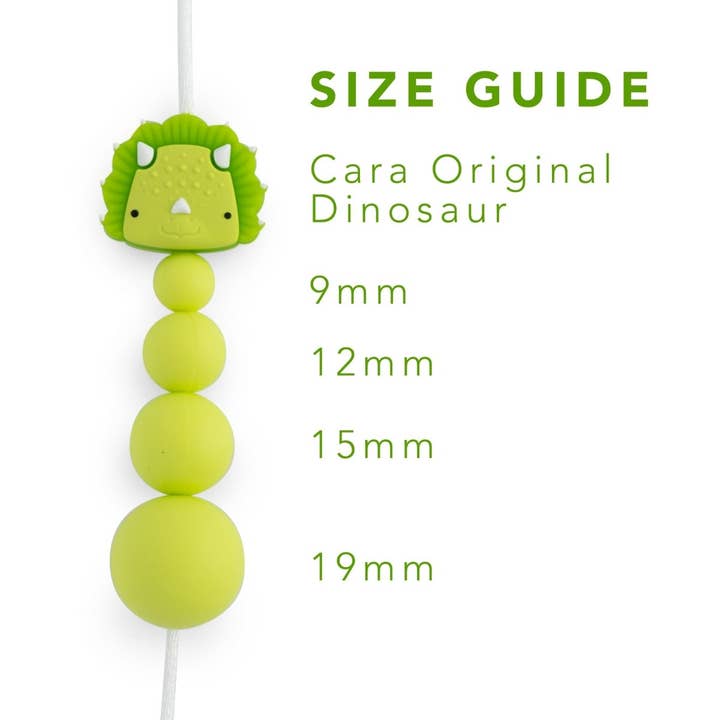 Cara & Co Silicone Craft Supply - Vente Perle - Perles focales en silicone pour dinosaures3