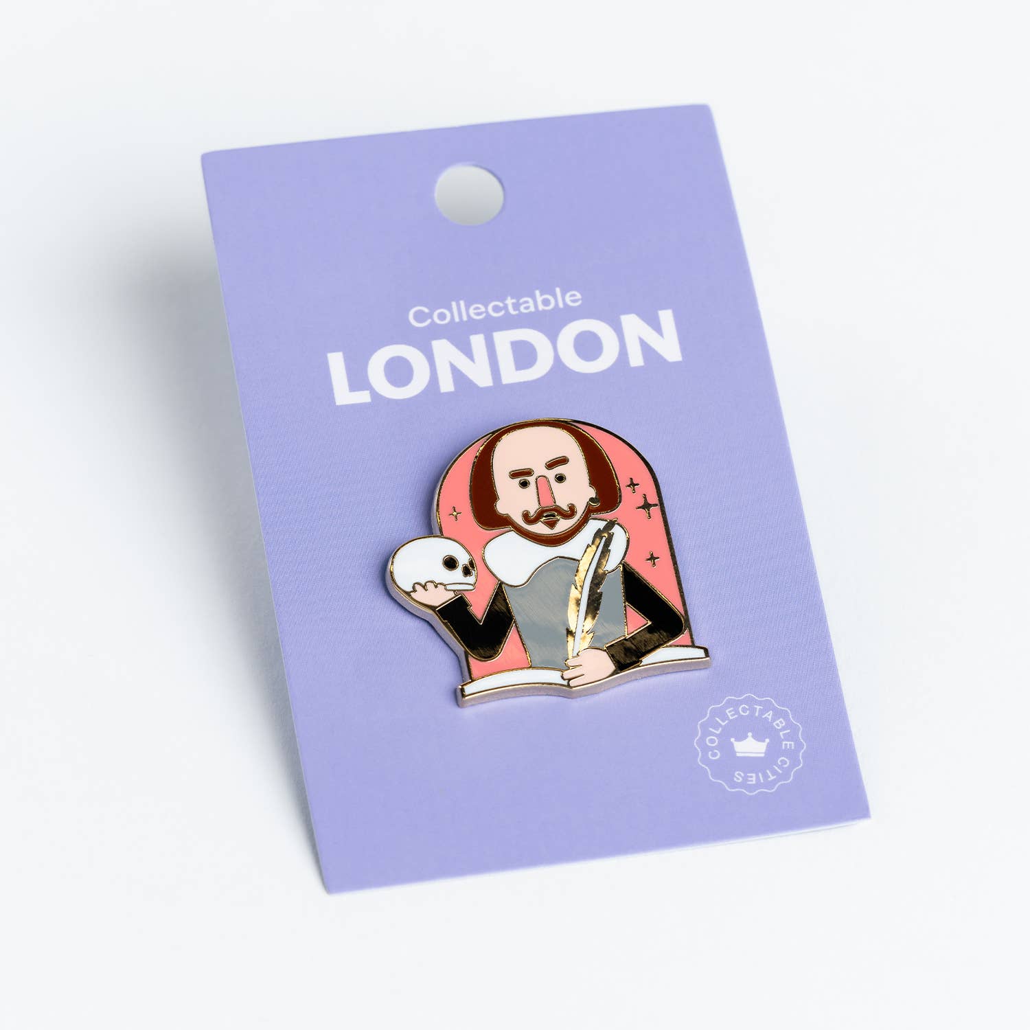 Collectable Cities - Wholesale Lapel Pin/Button - Shakespeare Enamel Pin4