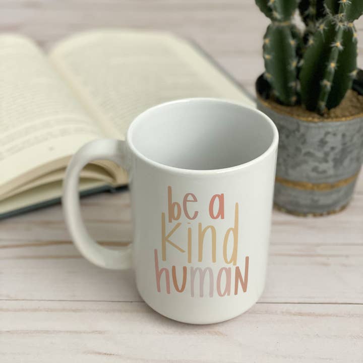 swaygirls - Wholesale Coffee Mug - Be a kind human coffee mug | Kindness mug | Be kind mug8