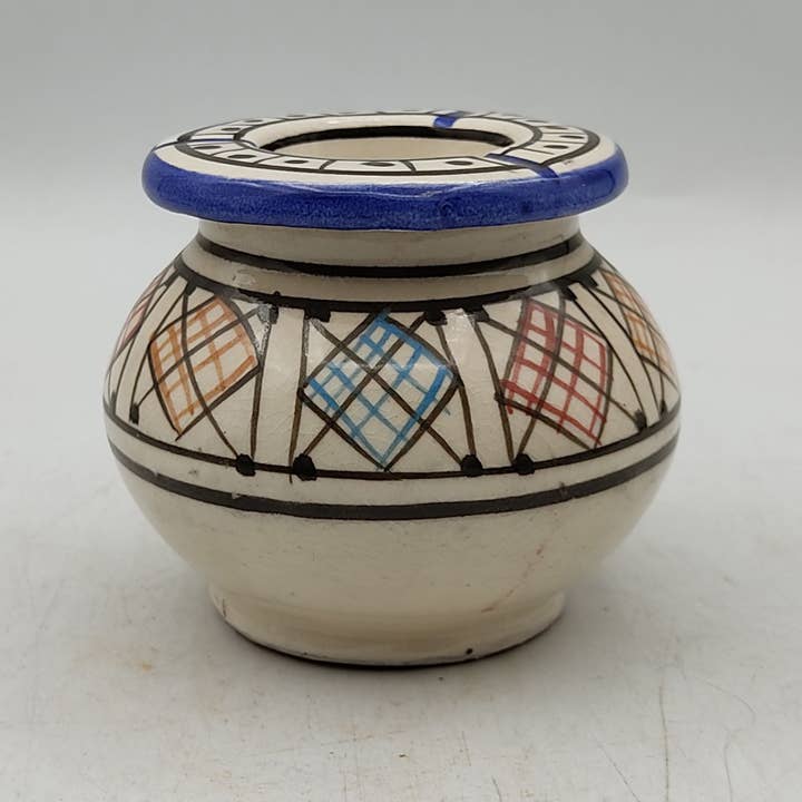 Etnico Arredo - Wholesale Ashtray - Ceramic ashtray Anti-odour Ethnic Morocco Moroccan Terracotta 3003211318
