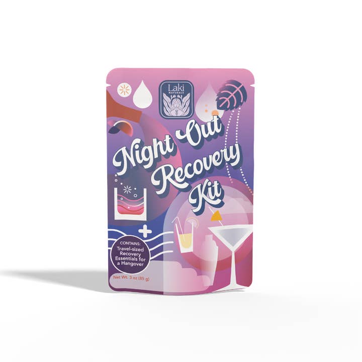 Laki Naturals - Wholesale Party Favor - Night Out Recovery Kit for Hangovers