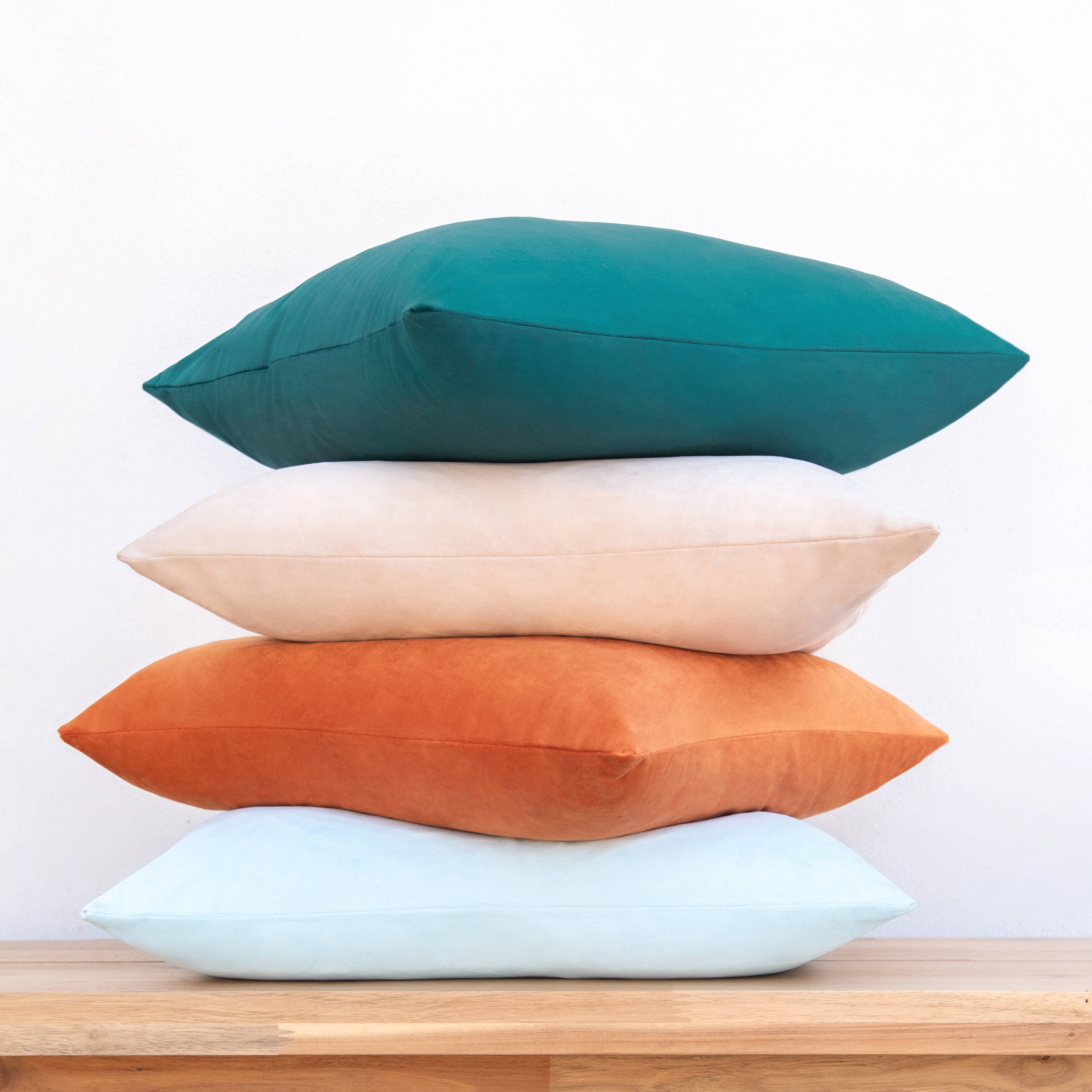 Monday Moose - Wholesale Throw Pillow Cover - Samara Pillow Covers (4-Pack) - Orange/Green6