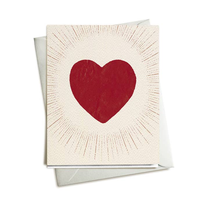 Valentine Heart - Big Red | Greeting Card for wholesale by SpecialOrbits