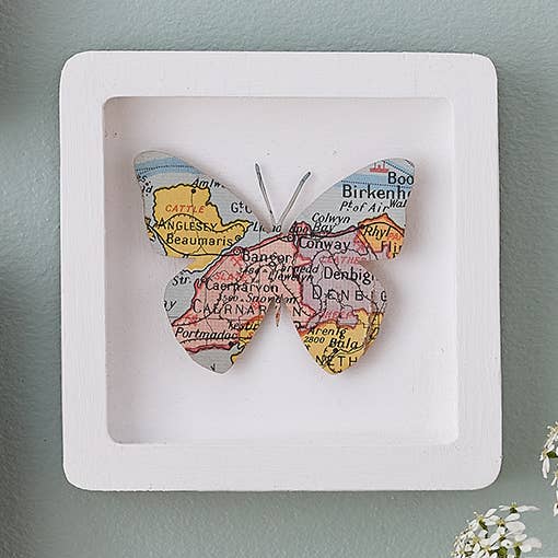 Personalisierbarer weißer Miniatur-Kartenrahmen für den Großhandel von Bombus