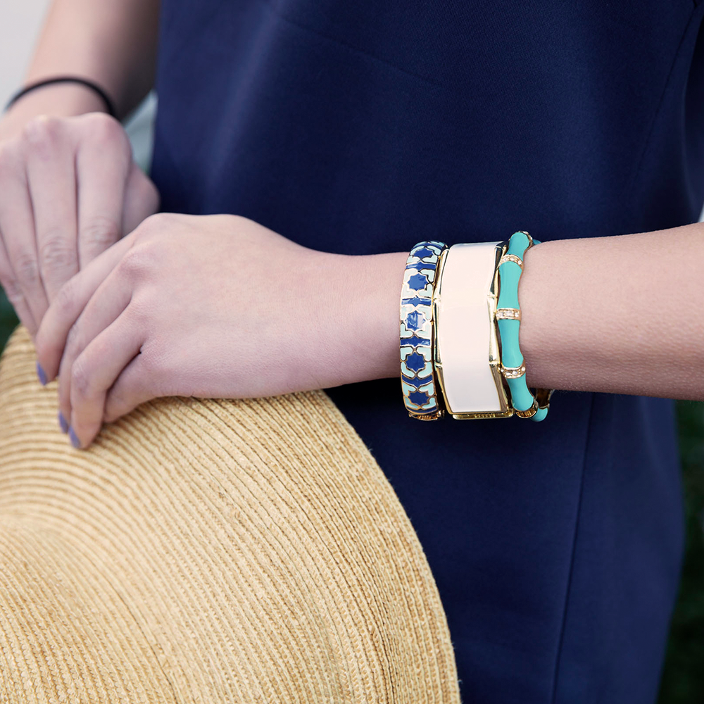 Fornash - Vente Bracelet jonc - Bracelet Enamel Stone Bamboo8