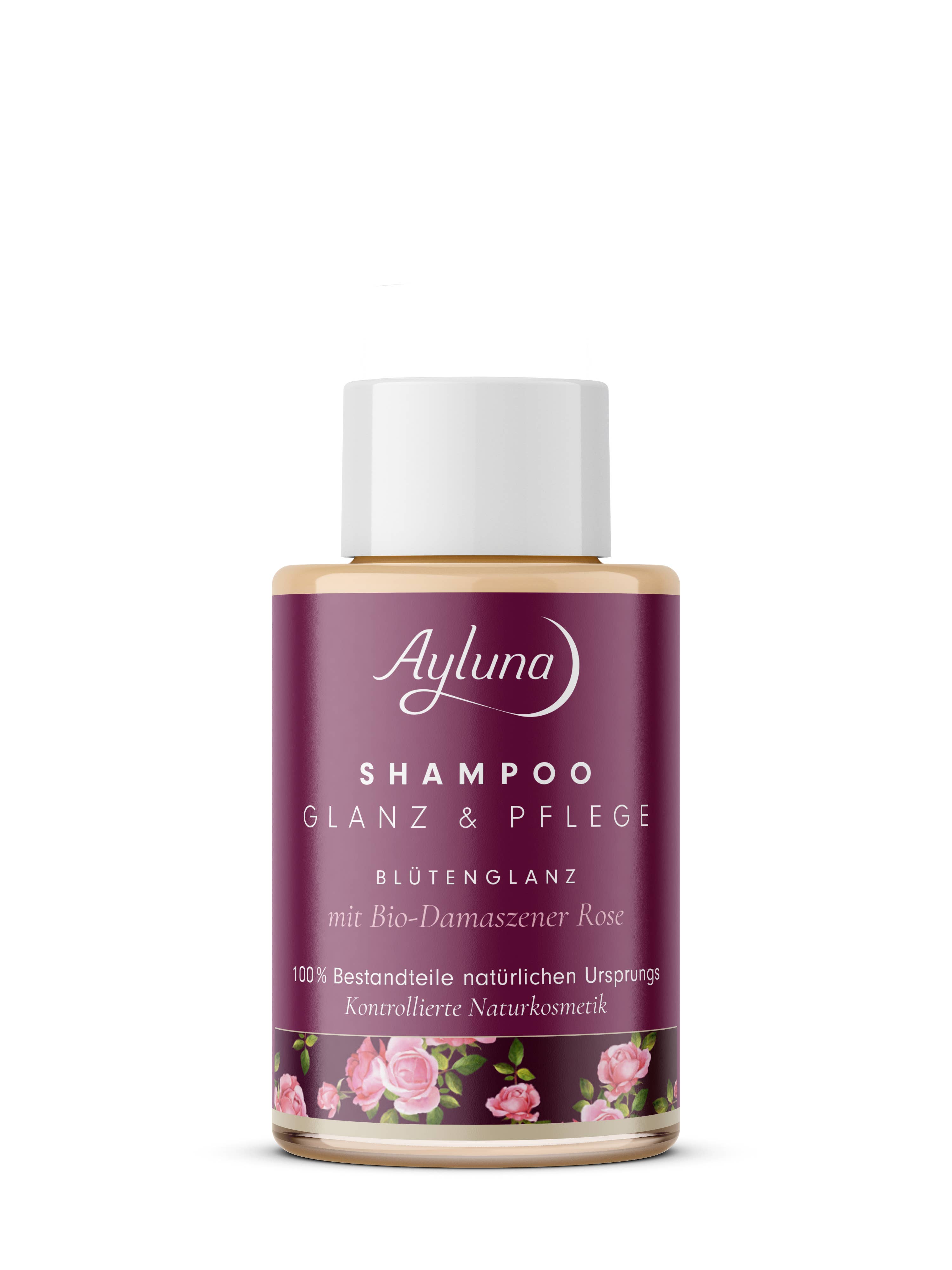 Ayluna Naturkosmetik GmbH - Wholesale Hair Shampoo - Shampoo Shine & Care Blossom Shine Trial Size