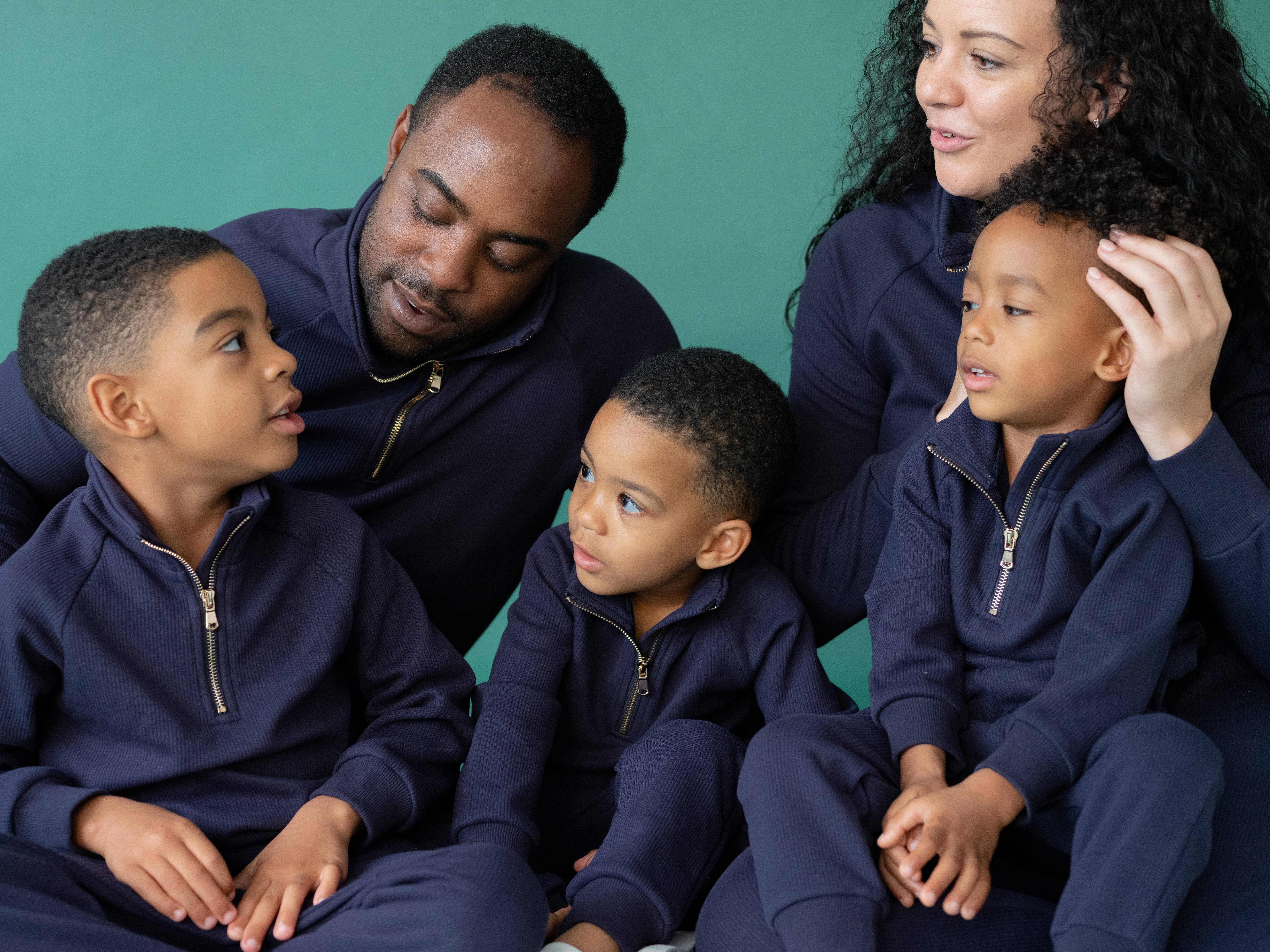 Walnut Kids Fleeced Tracksuit Ribbed Cotton for wholesale on Faire10