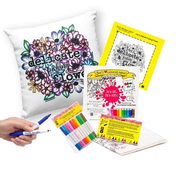 It's OK. It's ART. - Wholesale DIY Craft Kit - Top 10 Sweary: Super Sassy Pack9