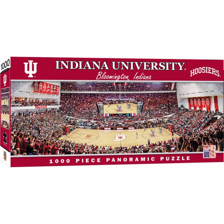 Indiana Hoosiers - 1000 Piece Panoramic Puzzle for wholesale by Masterpieces Puzzles