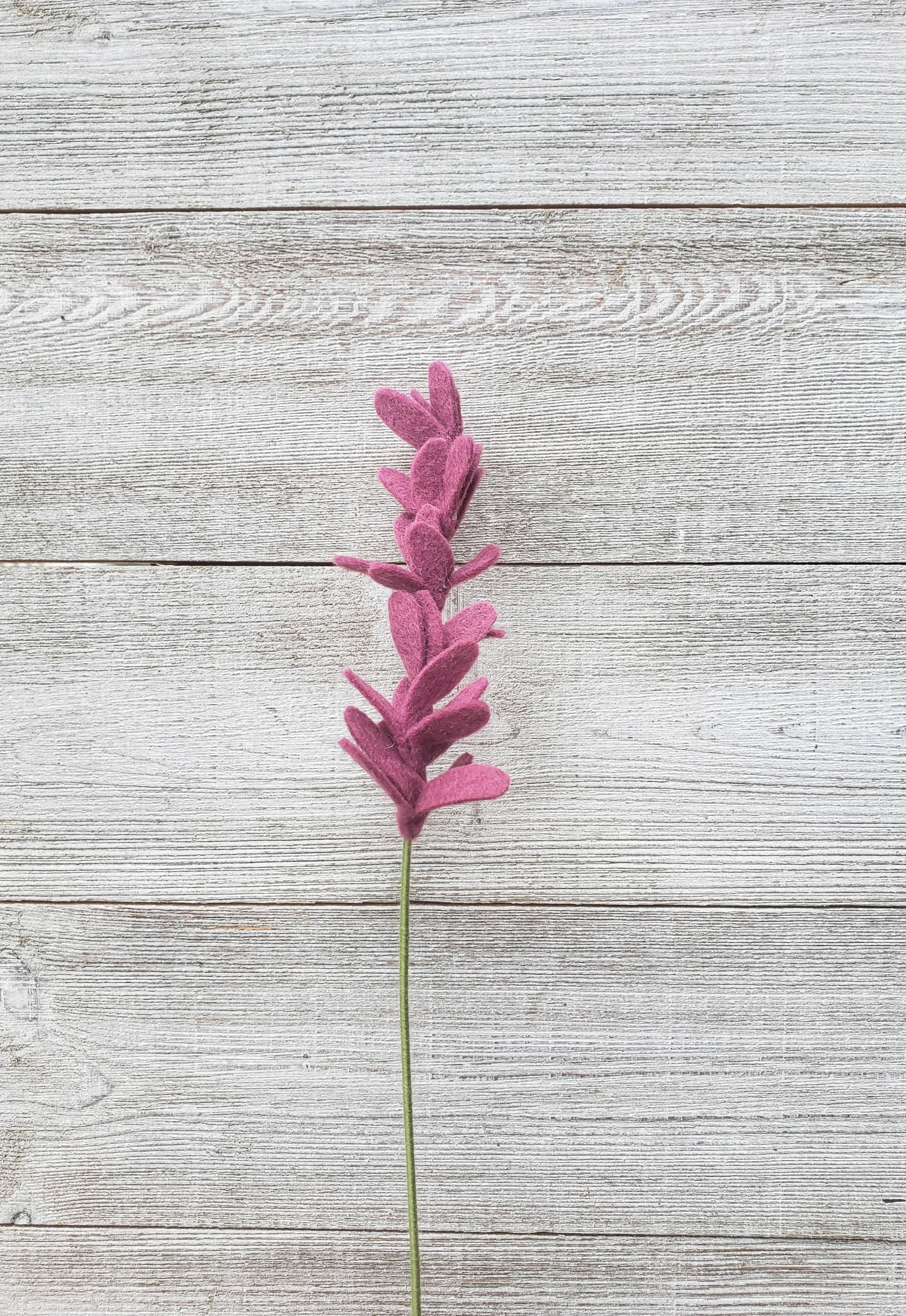 Madymae Felt Florals – Großhandel Künstliche Blumen – Lavendel aus Filz2