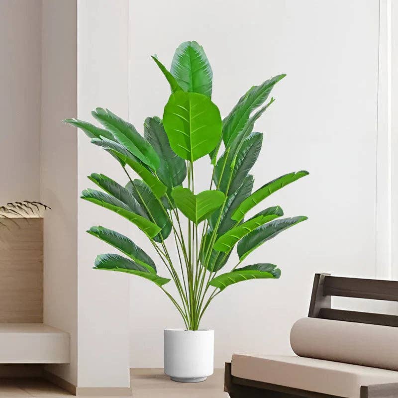 BRECK + FOX - Wholesale Artificial Plant - Faux Banana Plant1