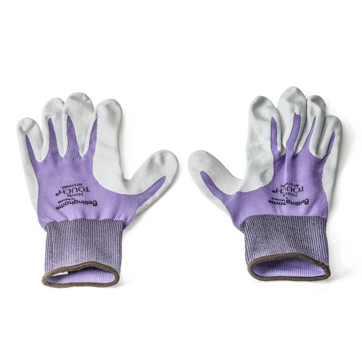 Birds Choice - Wholesale Garden Gloves - Nitrile Touch Gardening Gloves Assorted Color Size Medium