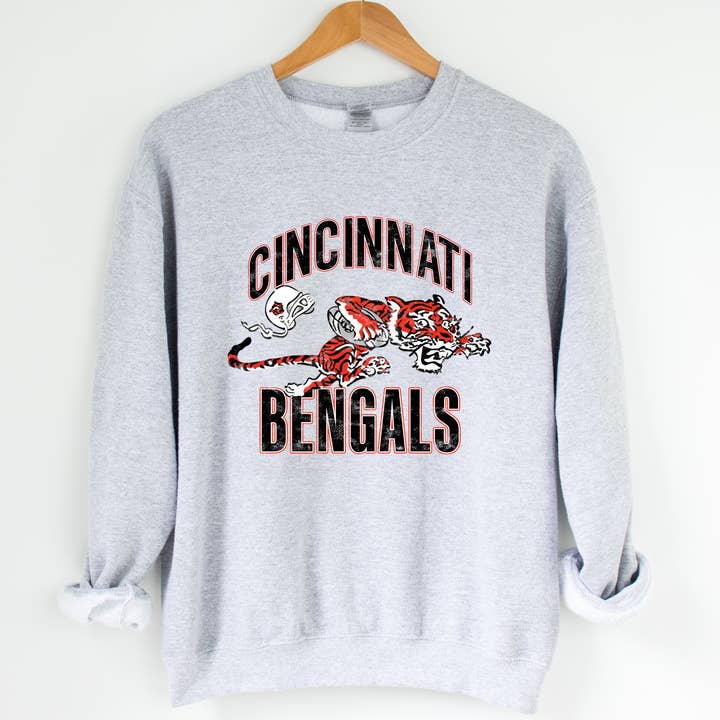 Cincinnati Bengals Sweatshirt for wholesale by Willow Poppy