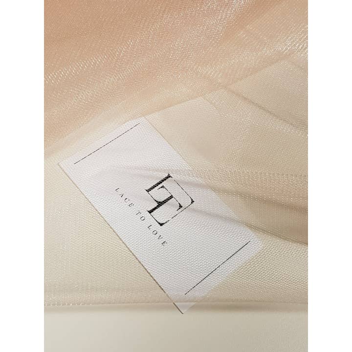 Lace To Love - Wholesale Craft Supplies - Shiny Salmon Pink Medium Stiff Tulle 118" Wide TT60334