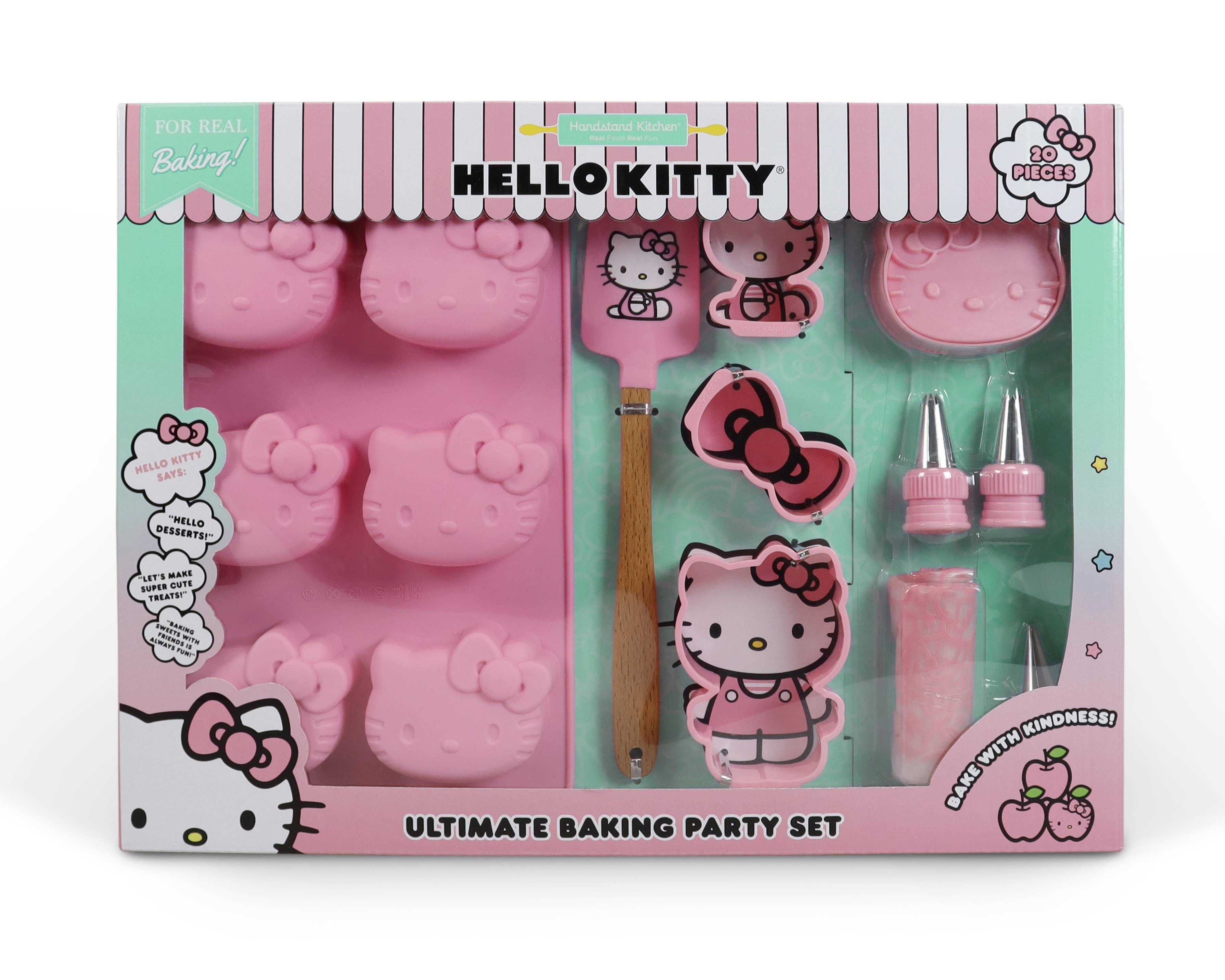 Handstand Kitchen - Wholesale Cupcake/Muffin Pan - Hello Kitty® Ultimate Baking Party – Cupcake, Cookie & Tools