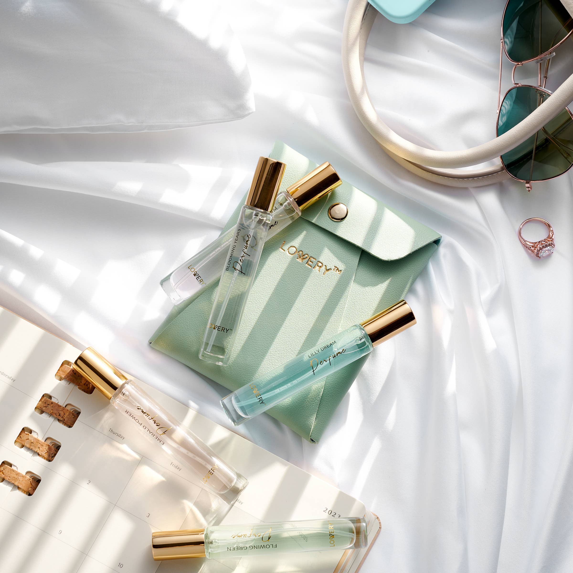 Lovery - Vente Coffrets de parfums à offrir - Stocking Stuffers, coffret cadeau de parfum - Eau de parfum 5 pièces3