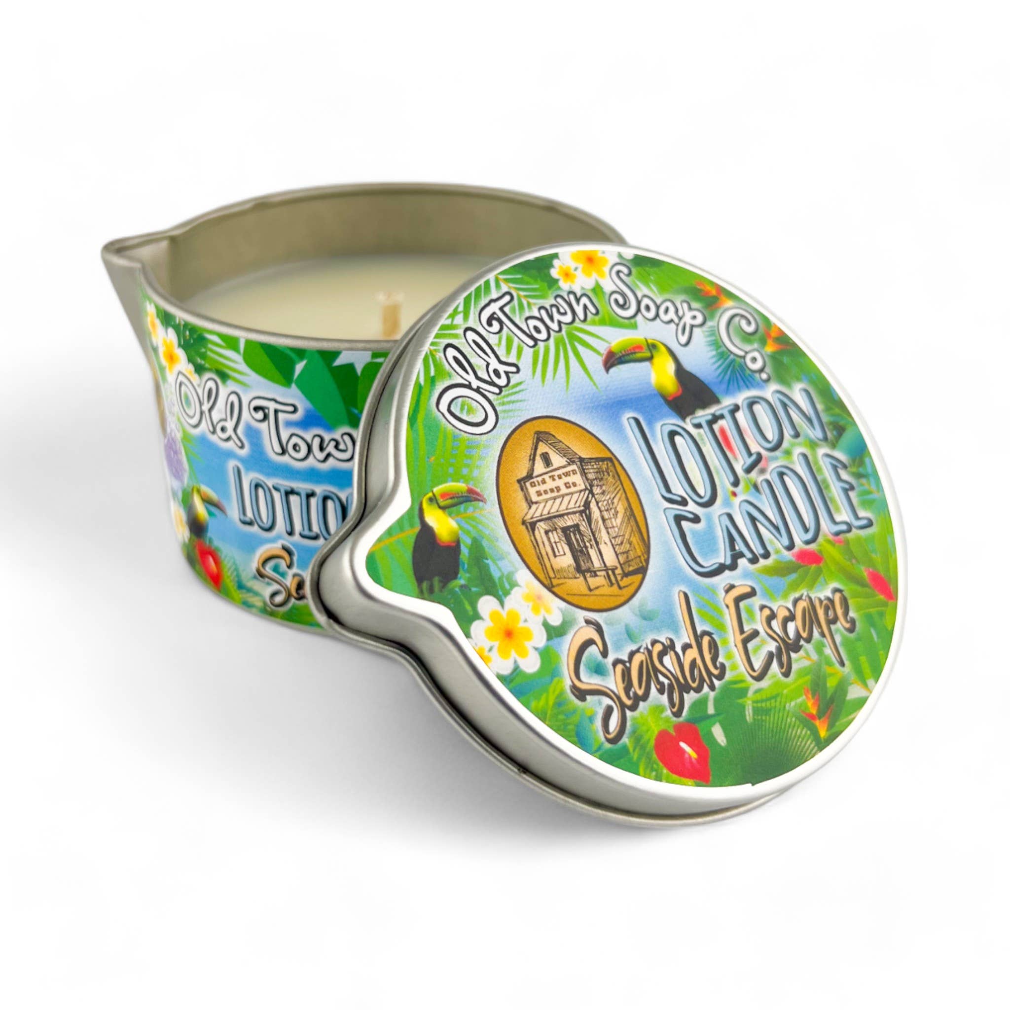 Old Town Soap Co. - Wholesale Travel Candles - Beach Scents Lotion Candles (Avail in 5 Great Scents!)4