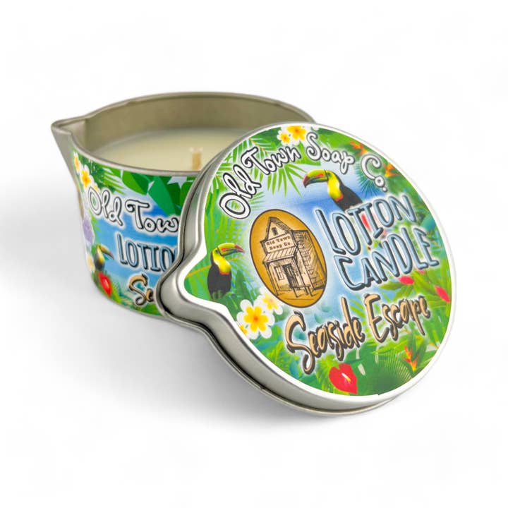 Old Town Soap Co. - Wholesale Travel Candles - Beach Scents Lotion Candles (Avail in 5 Great Scents!)4