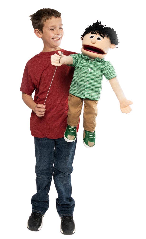 Silly Puppets - Wholesale Puppet - Kids & Baby - Silly Puppets Kenny, Peach Skin (25")3