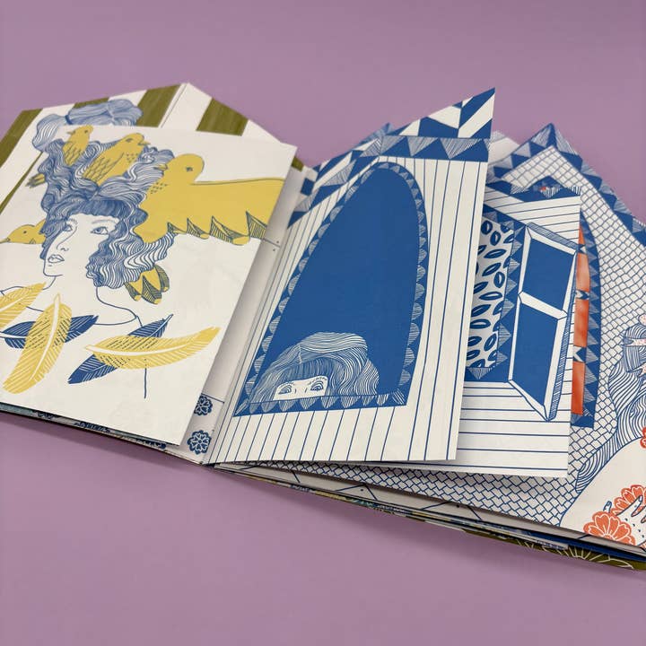 Erika Rier - Wholesale Magazine - Pageant - A Fold Out Art Zine11