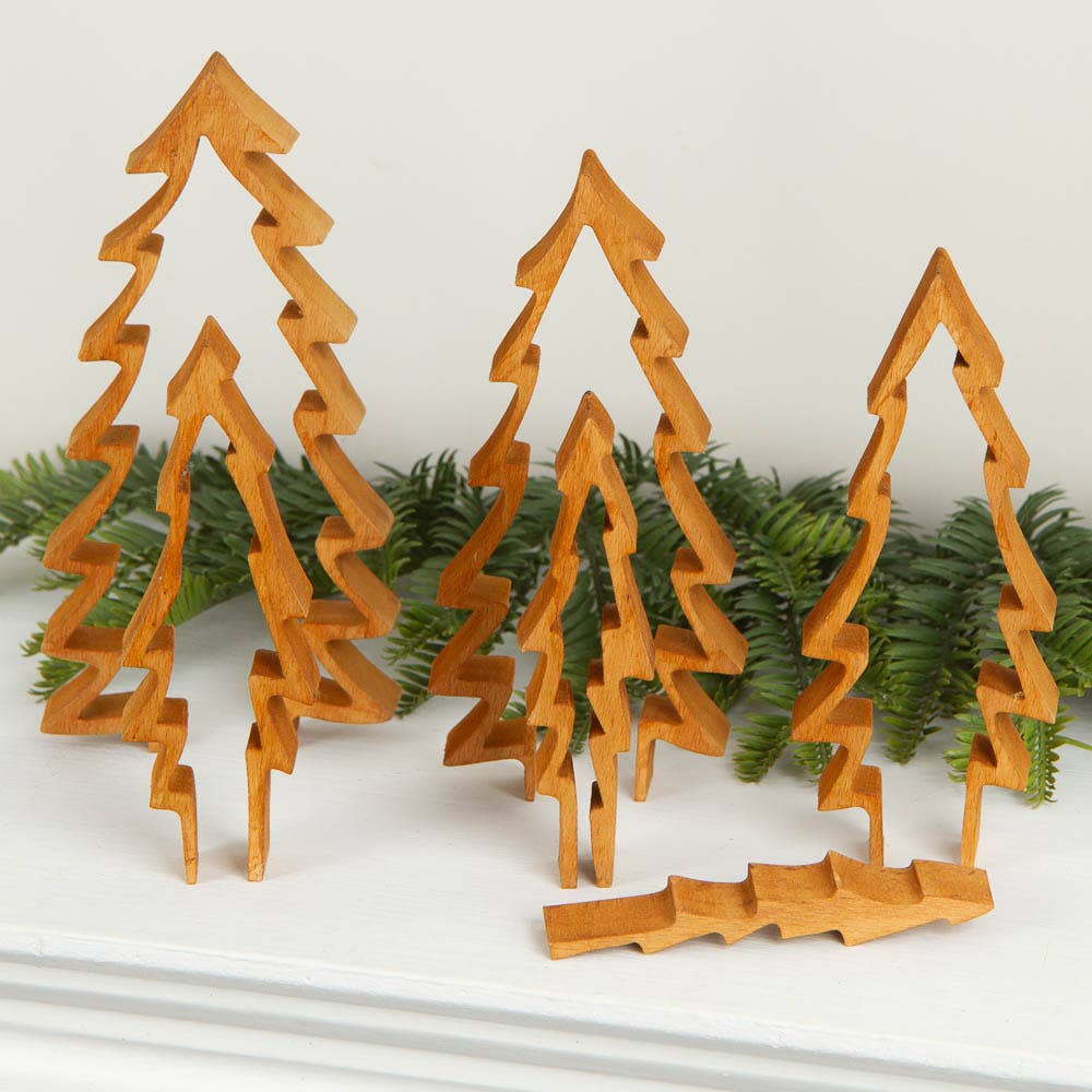 Factory Direct Craft - Wholesale Decorative Tabletop Object - 8-1/8" Incredible Collapsible 3D Wood Tree 6