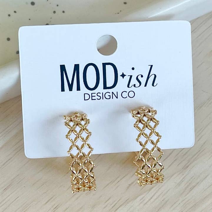 Cathedral Hoops for wholesale by MODish Design Co