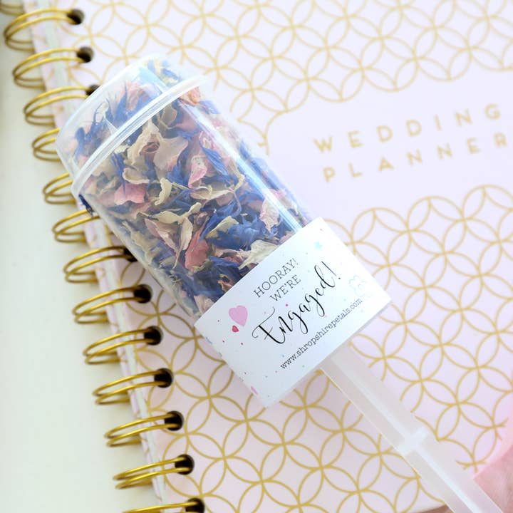 LSF Wholesale - Venta al por mayor Con confetti - Confeti Pop de flores de compromiso - Confeti biodegradable2