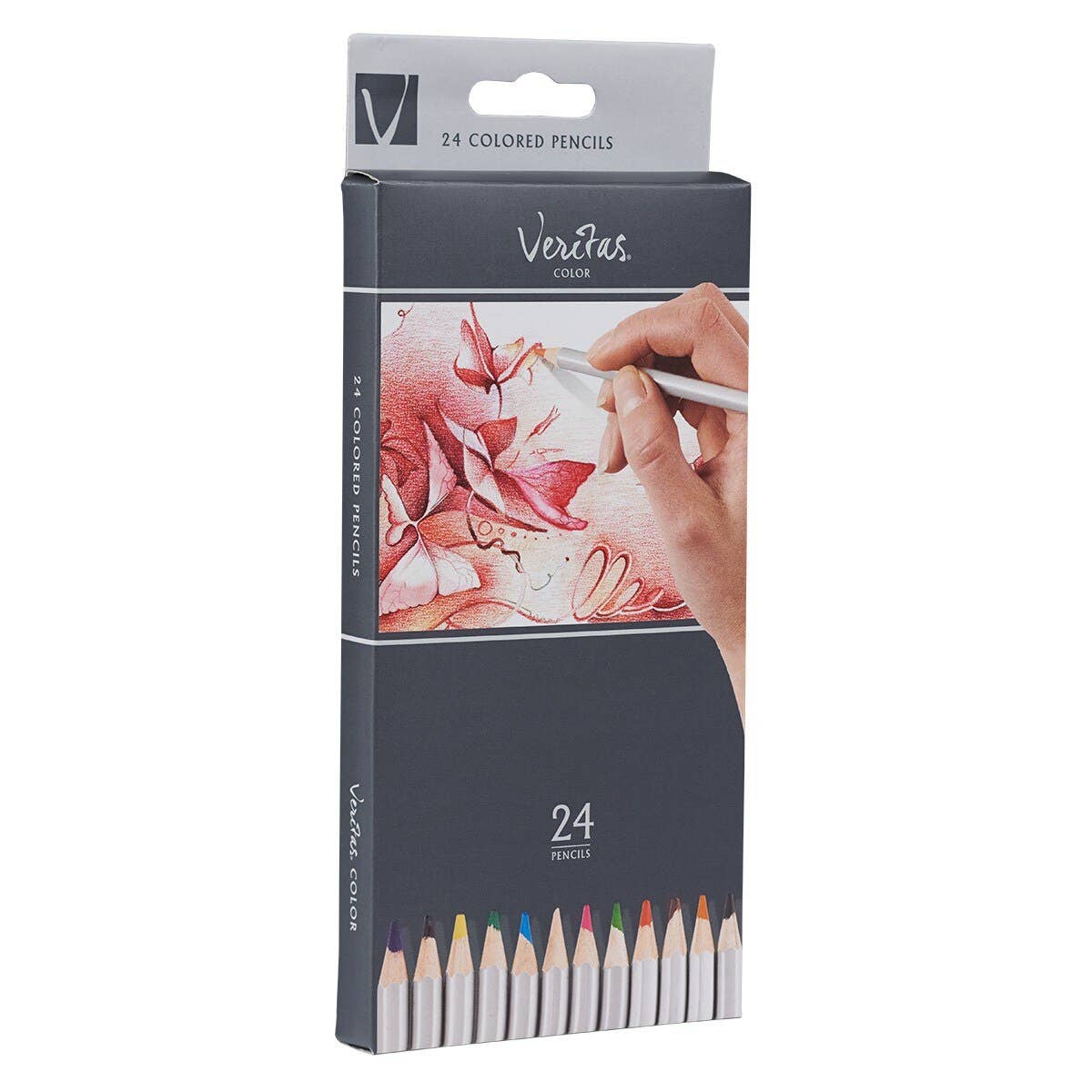Christian Art Gifts - Wholesale Colored Pencil - Coloring Pencils Veritas 24/set2