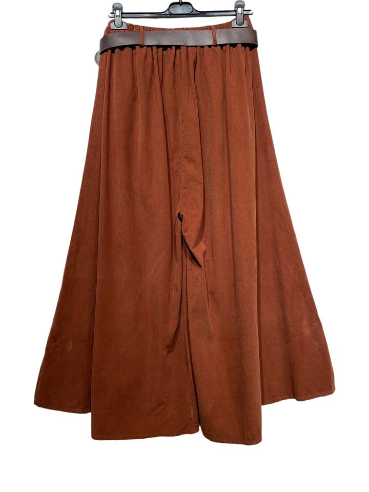 LINEN & COTTON HOUSE - Wholesale Pants – Women's - 22503 TROUSERS WITH VELVET BELT, COTTON12