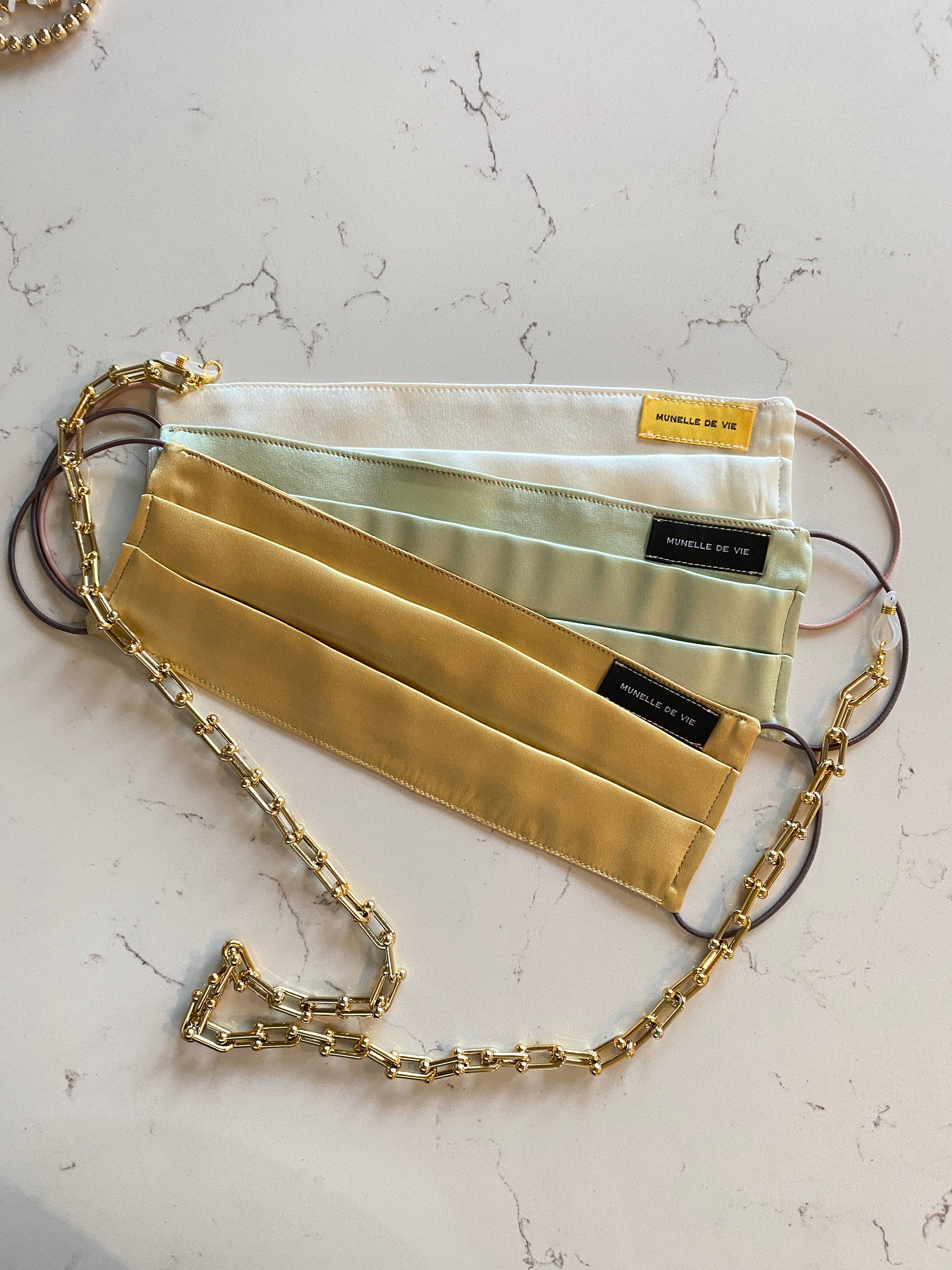 MUNELLE DE VIE – Großhandel Nicht-medizinische Einwegmaske – Munelle De Vie Handgefertigte Gesichtsmaske aus Seide6