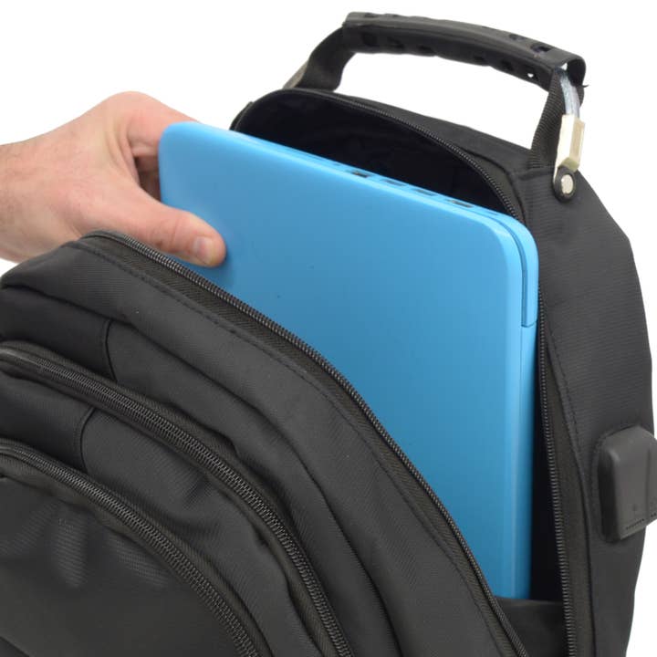 Club Rochelier - Wholesale Rugzak - Uniseks - Ovale rugzak met meerdere zakken en USB4