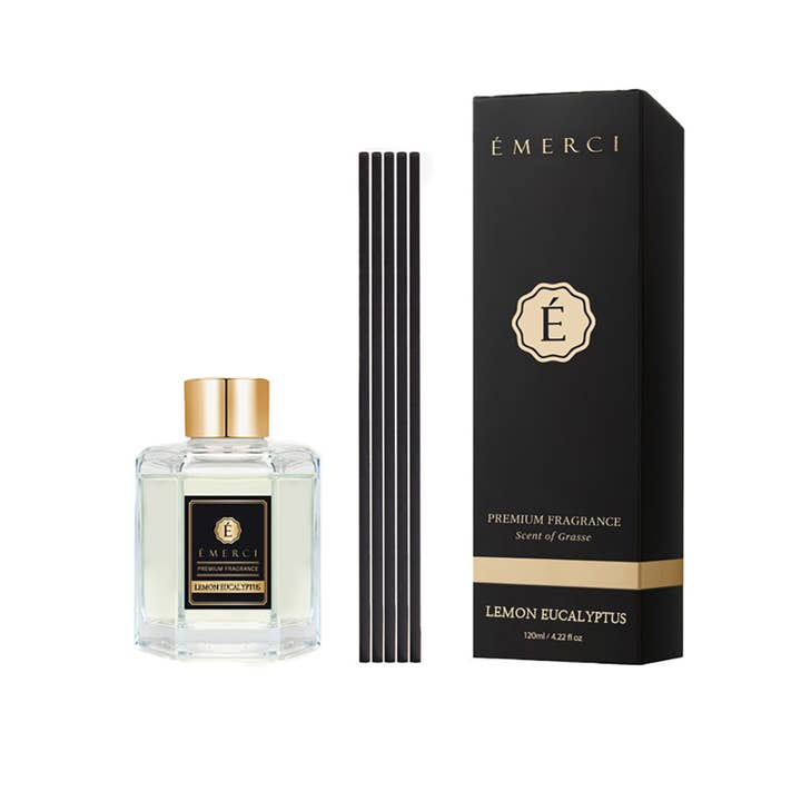 Emerci Lemon Eucalyptus Reed Diffuser 4 Oz (120 Ml) for wholesale by Every Reason
