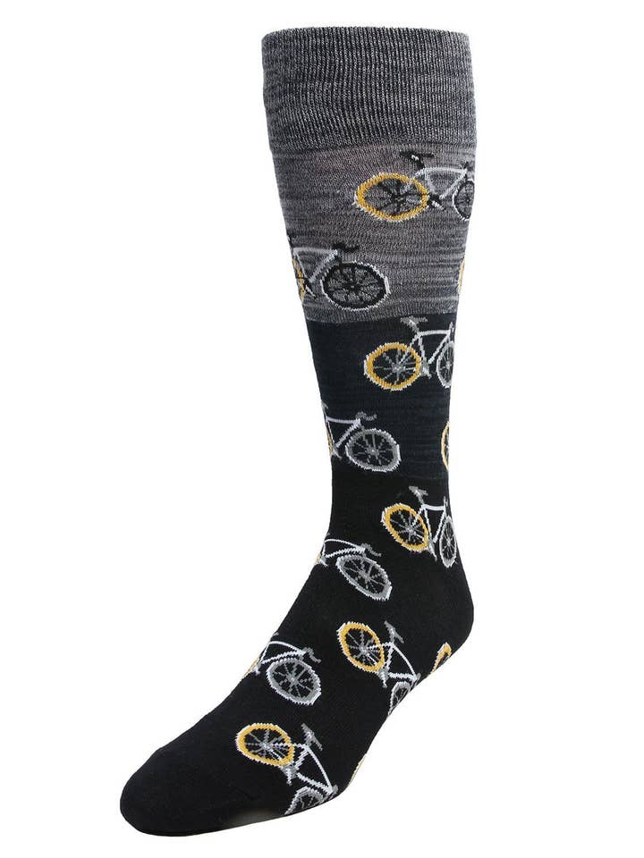 Chaussettes Homme MeMoi Bicycles Motifs pour la vente par Infinity Classics International Inc.