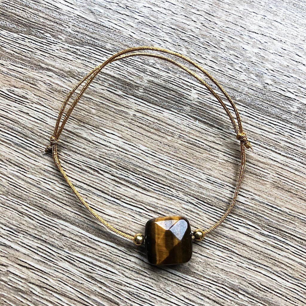 YSIE – Großhandel Perlenarmband – Mia quadratisches Natursteinarmband4