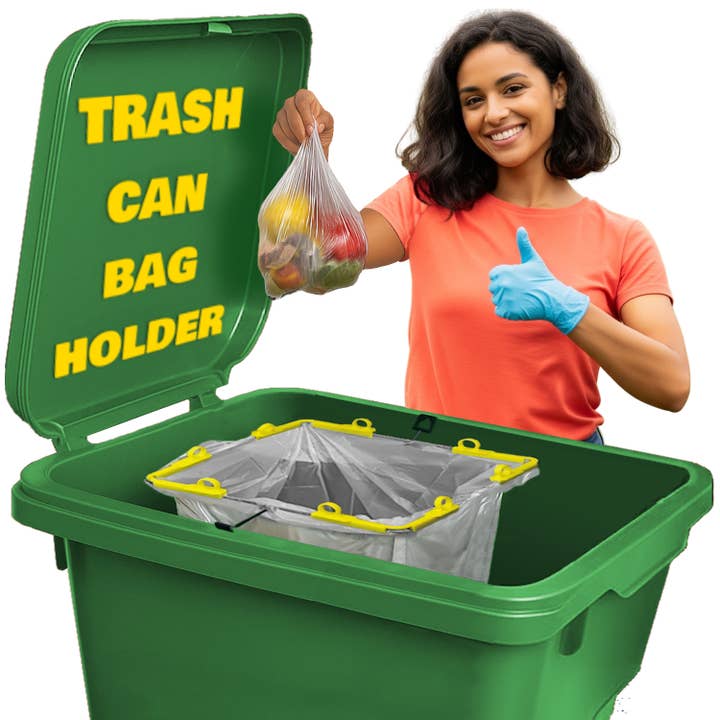 BagEZ Trash Can Liner Holder - Medium (13" x 13") for wholesale by BagEZ