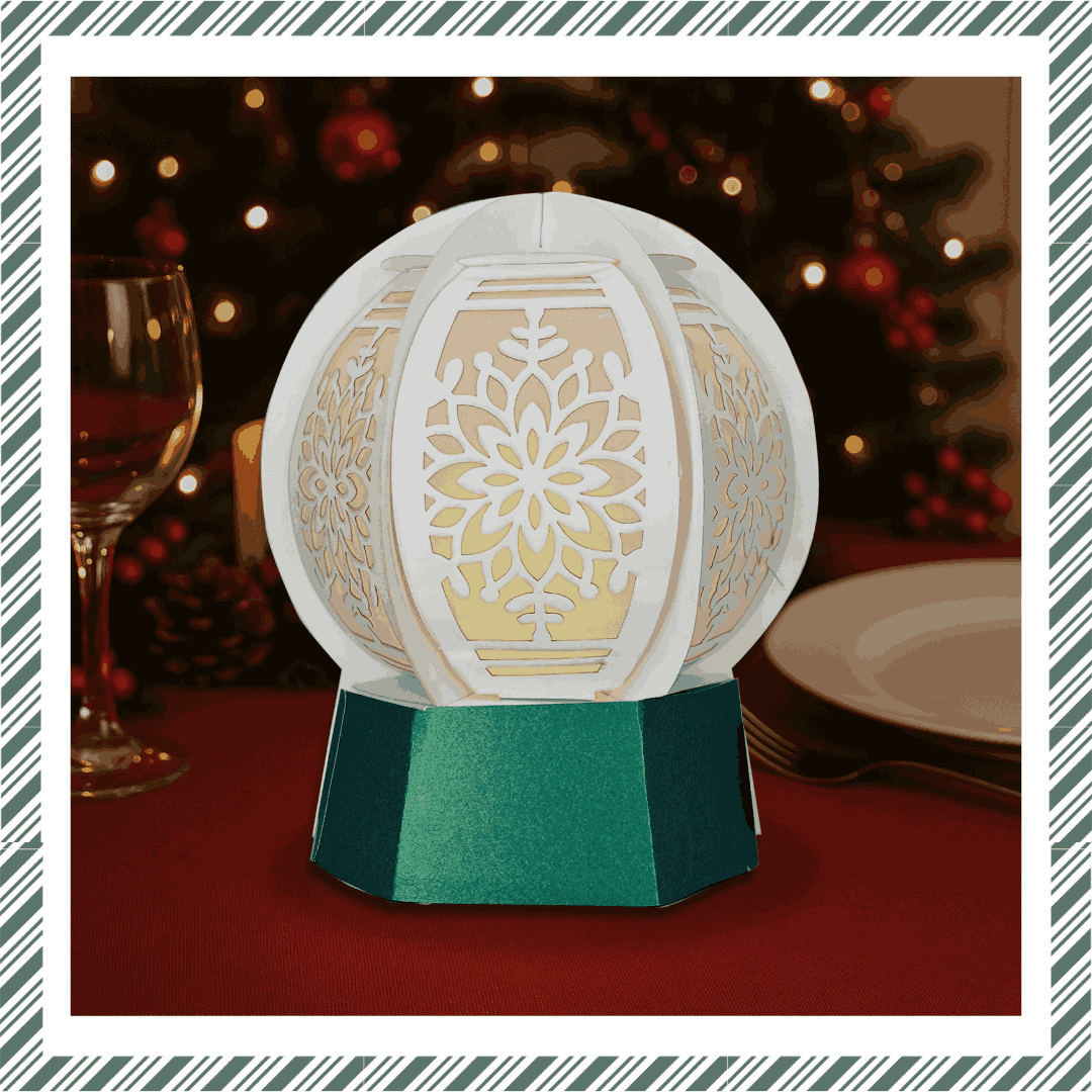CrafTreat - Wholesale DIY craft kit - Craftreat DIY Paper Lanterns - Snowglobe4