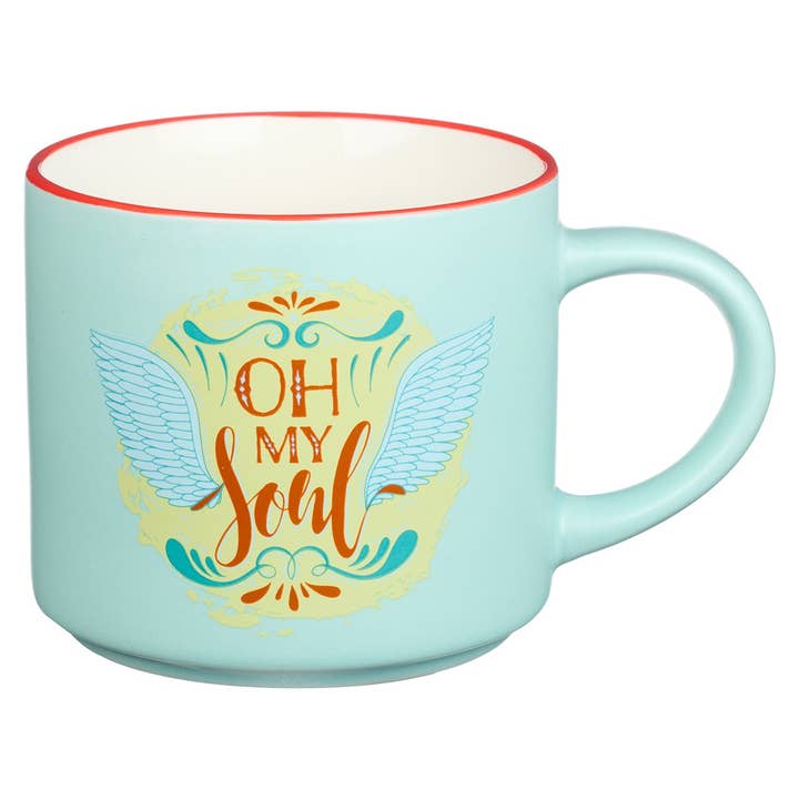 Mug en céramique Oh My Soul pour la vente par Christian Art Gifts