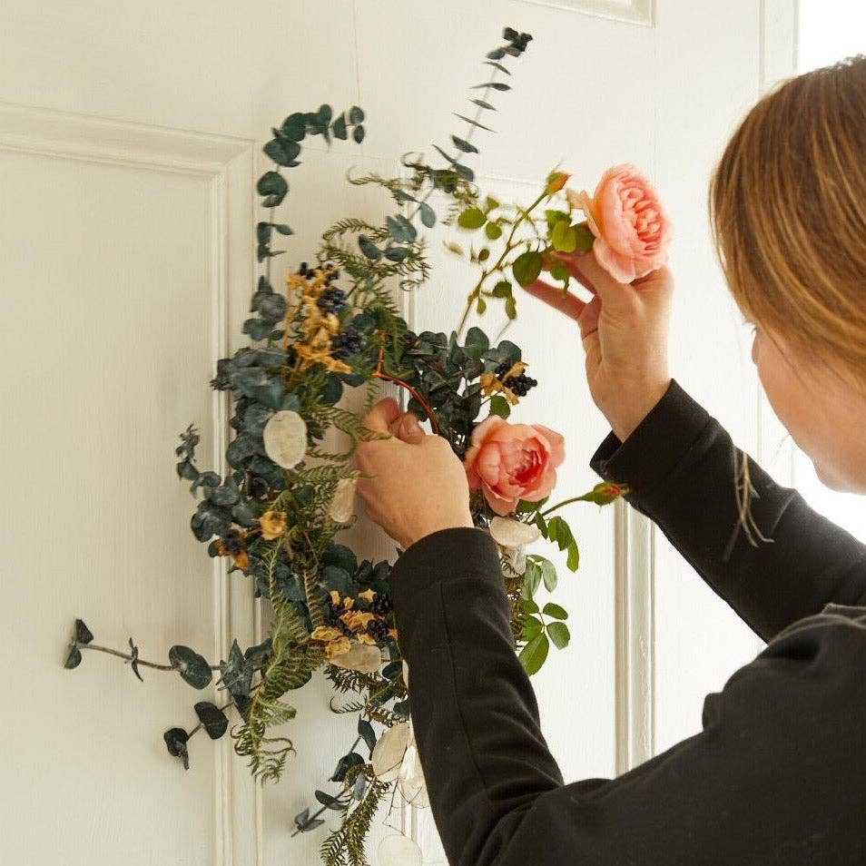 The Floral Society - Wholesale Wreath - Copper Wreath Form2