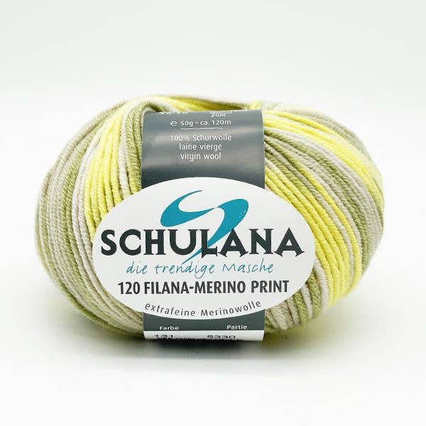 SCHULANA - Wholesale Yarn - 120 Filana merino print wool13