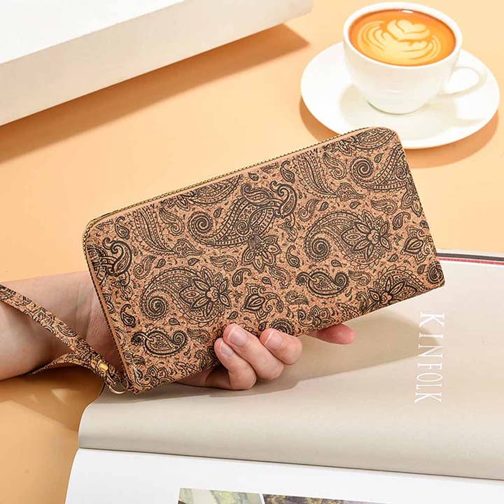 Wholesalesir - Wholesale Wallet - Women's - PU Soft Wood Grain Wallet