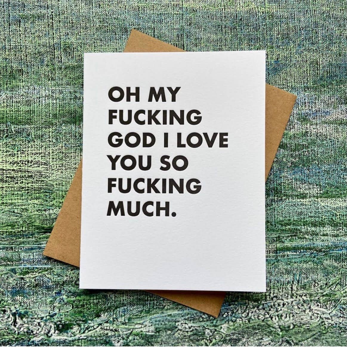 Pretty Alright Goods - Wholesale Love Card - OMFG Love - Love Card1