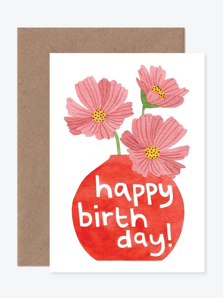 Cosmo Birthday Card for wholesale by Katrina Sophia