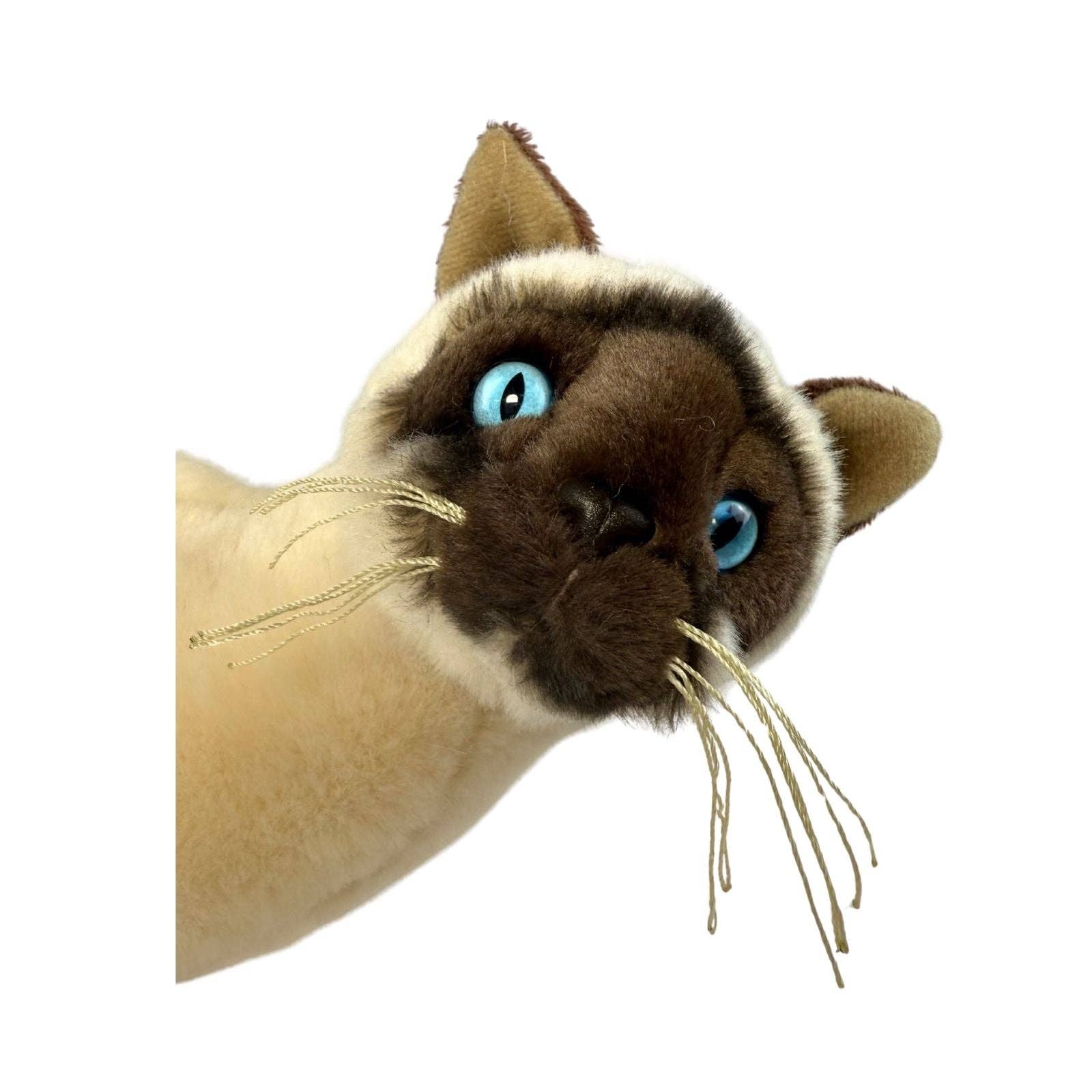 Bocchetta Plush Toys - Wholesale Pet Plush Toy - Dog - Noodles - Siamese Cat - 26cm sitting6