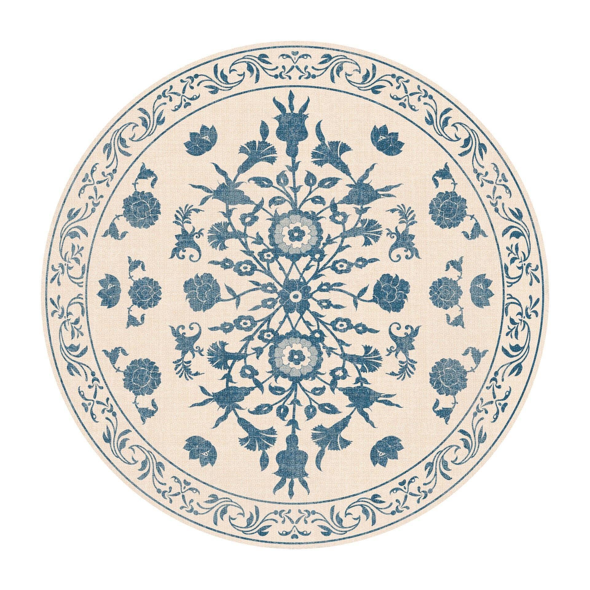 Carolina Creekhouse - Wholesale Floor Mat - Amelia FloorFlat | Blue - Premium Vinyl Mat2