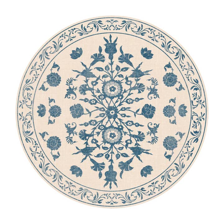 Carolina Creekhouse - Wholesale Floor Mat - Amelia FloorFlat | Blue - Premium Vinyl Mat2