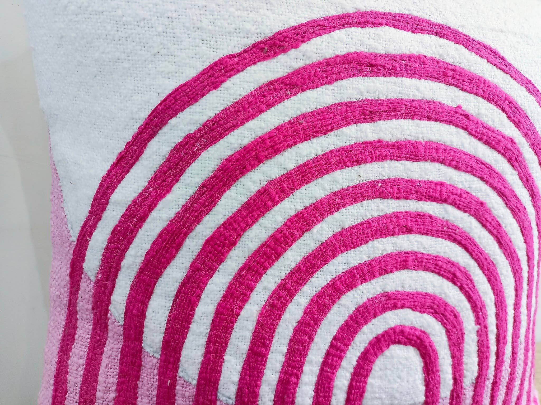 Eyda Homes - Wholesale Throw Pillow Cover - Handmade Cotton Pillow Cover | 18x18 Embroidered Boho Cover1