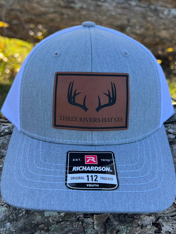 YOUTH - Deer Horns - Richardson 112 Trucker 6 panel for wholesale by Three Rivers Hat Co.