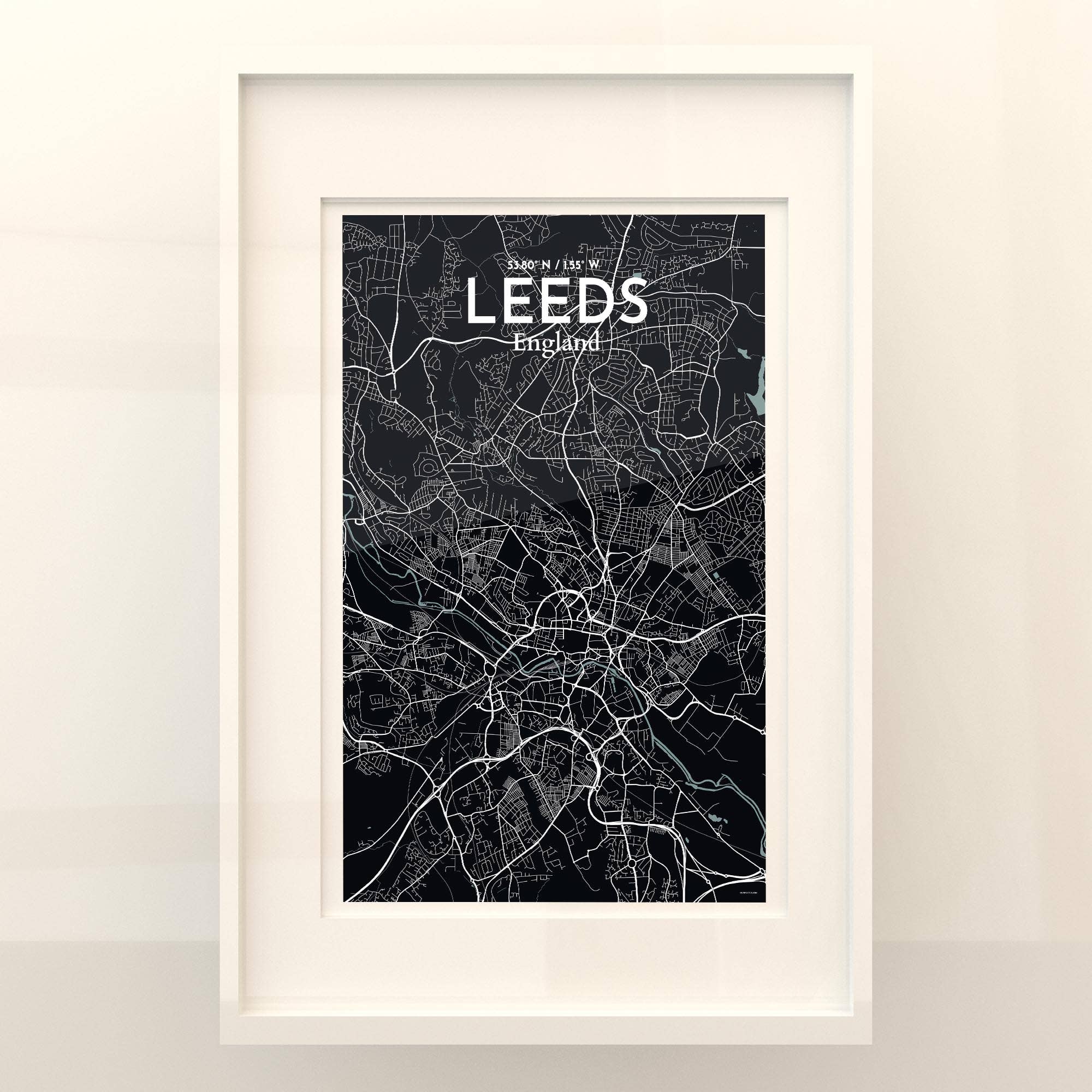 OurPoster.com – wholesale Poster – Leeds karta affisch177