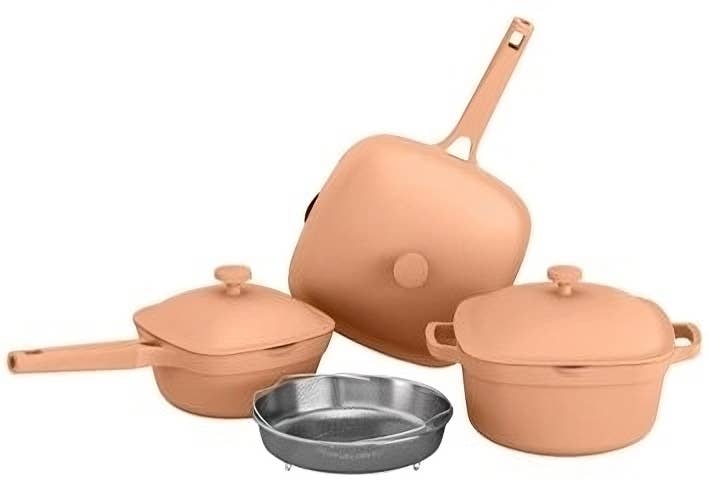 Gourmet Edge - Wholesale Cookware Set - GOURMET EDGE- CAST ALUMINUM 7 PC COOKWARE SET - Spice