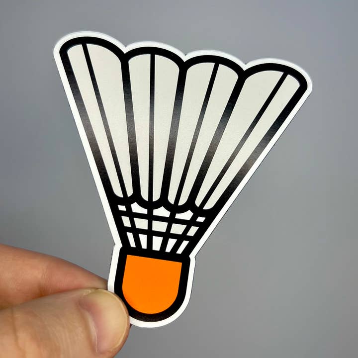 Kansas City Shuttlecock Magnet for wholesale by Knight Owl Design